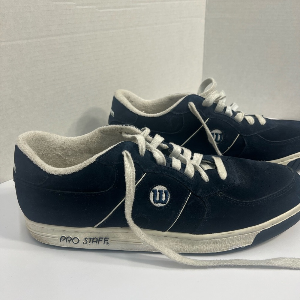 Vintage Wilson Pro Staff‎ Men's navy blue Sneakers